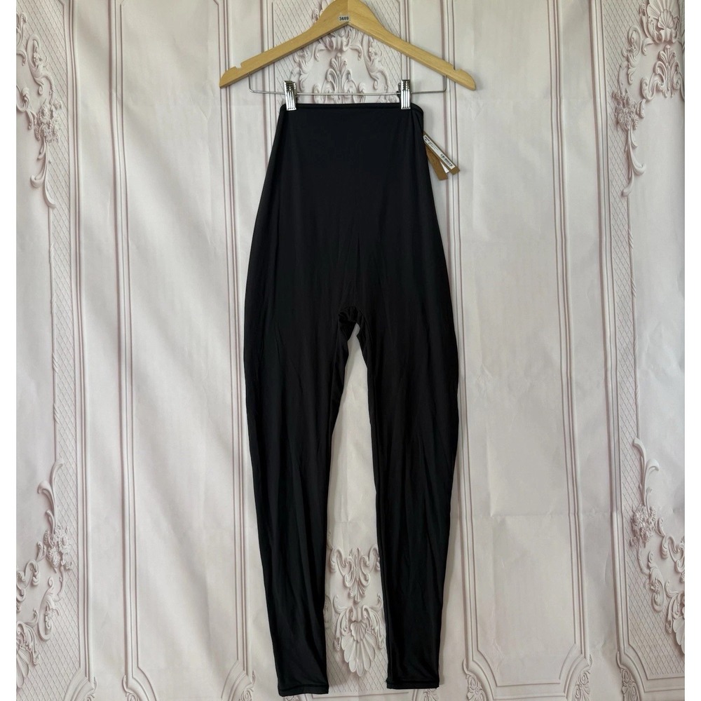 Skims Maternity Fits Everybody High-Waisted Legging Onyx Black Sz Small NWT $66